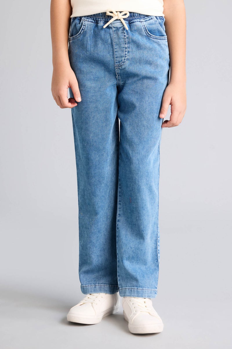 ديفاكتو بنطلون جينز اولادي قصة عادية برجل عادية - Image 3