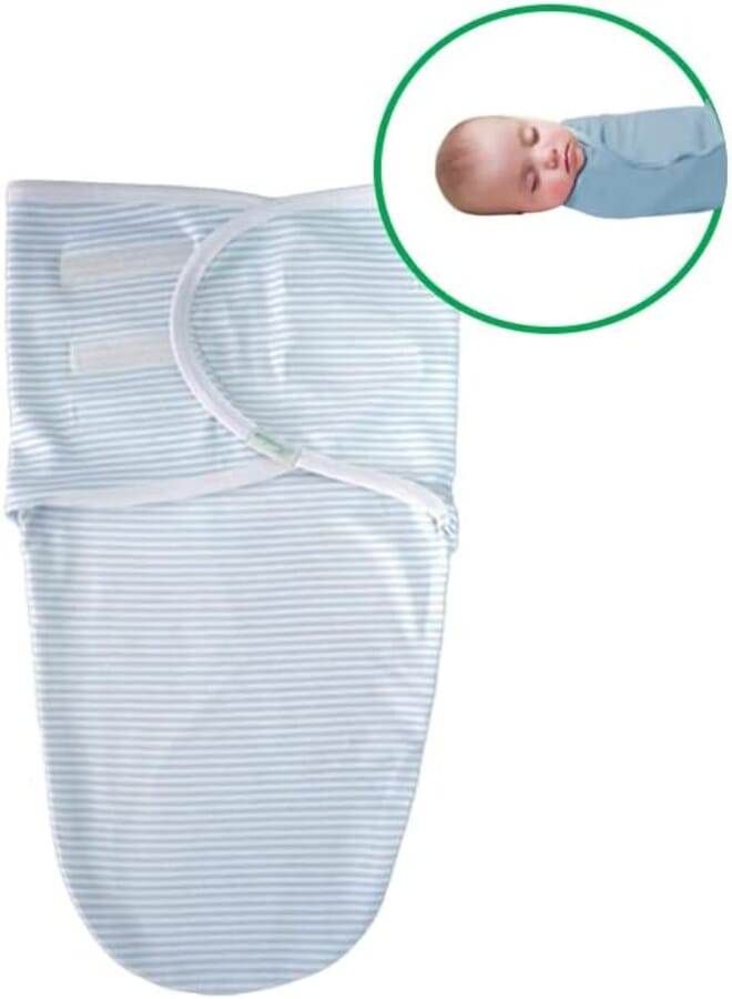 Komkom Komkom baby swaddle - two layer boy