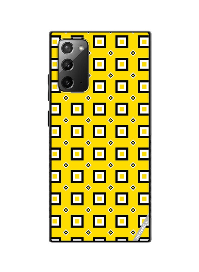VR CREATIVE Protective Case Cover For Samsung Galaxy Note20 5G Strips Design Multicolour - Image 1