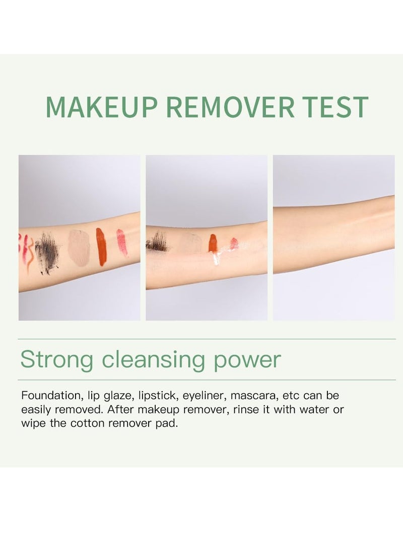 lakerain 100 مل زيت تنظيف مسام القلب لإزالة الرؤوس السوداء الطبيعية مزيل مكياج يومي خفيف وغير دهني منظف وجه زيت تنظيف مسام القلب للتنظيف العميق للمسام سيروم - Image 2