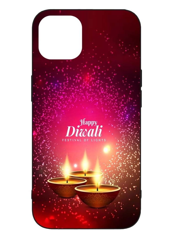 Service Zone Protective Printed Mobile Cover Happy Diwali Festival