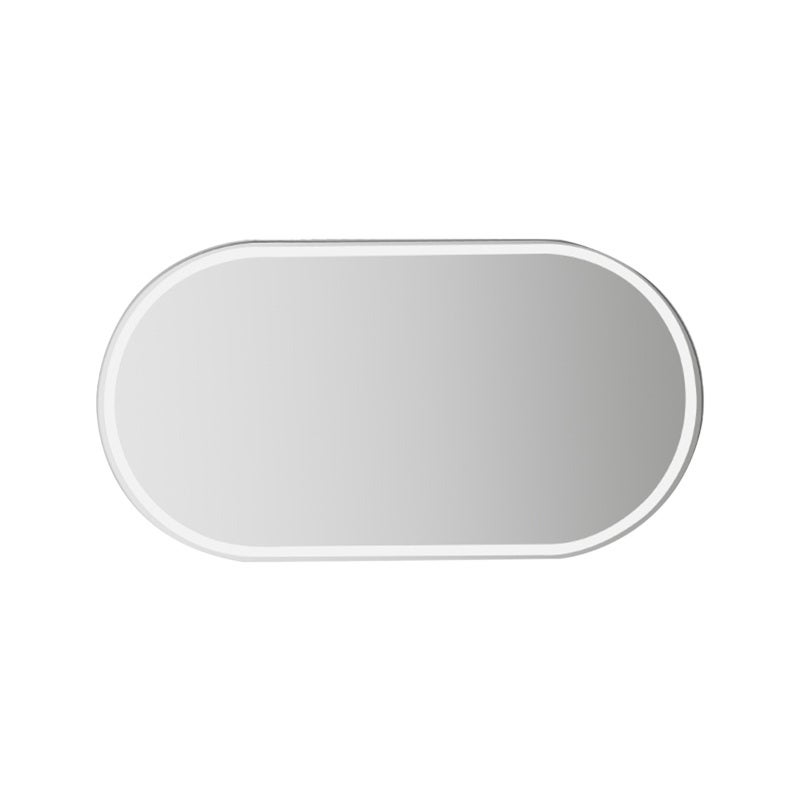 Car Visor Mirror: Silver Type1 1mm Thick Breakageproof Stainless Steel Makeup Mirror - Polished Edge Clear Image Cute Fashionable Mirror for Car Interior Use - Image 1