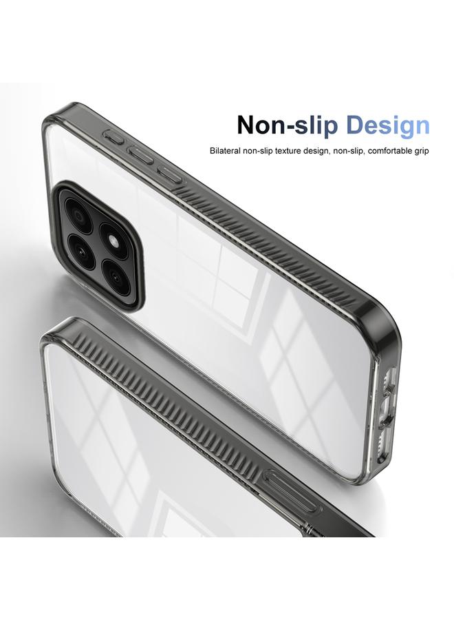 S-TOP Case For Honor X8a Anti-slip Clear Acrylic Hybrid TPU Phone Case - Image 4