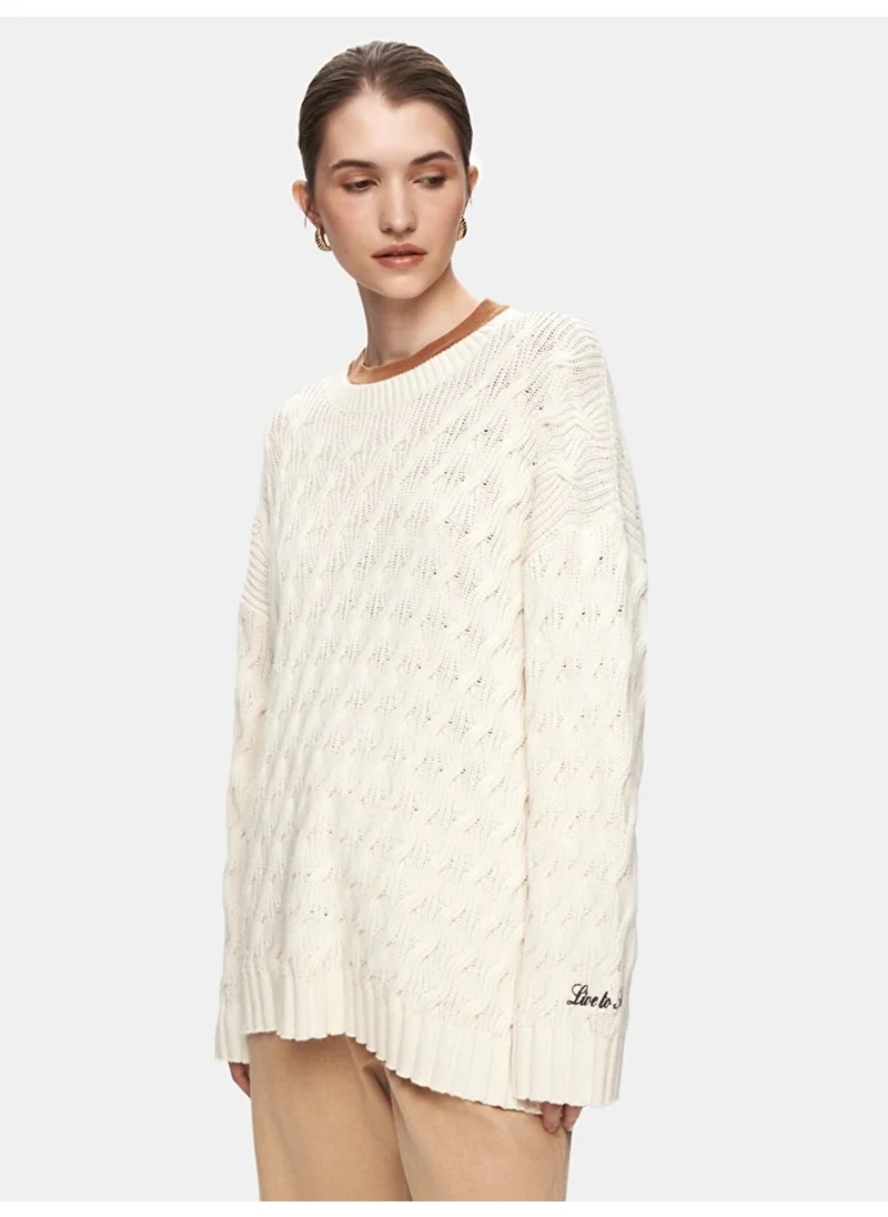 LTB White Sweater