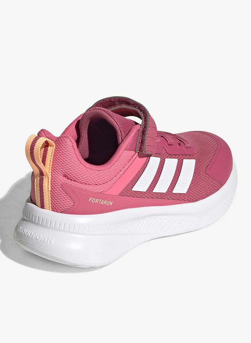 Adidas DUAMAG/FTWWHT/PNKFUS Kids Fortarun 4.0 El for Women | Best Price UAE
