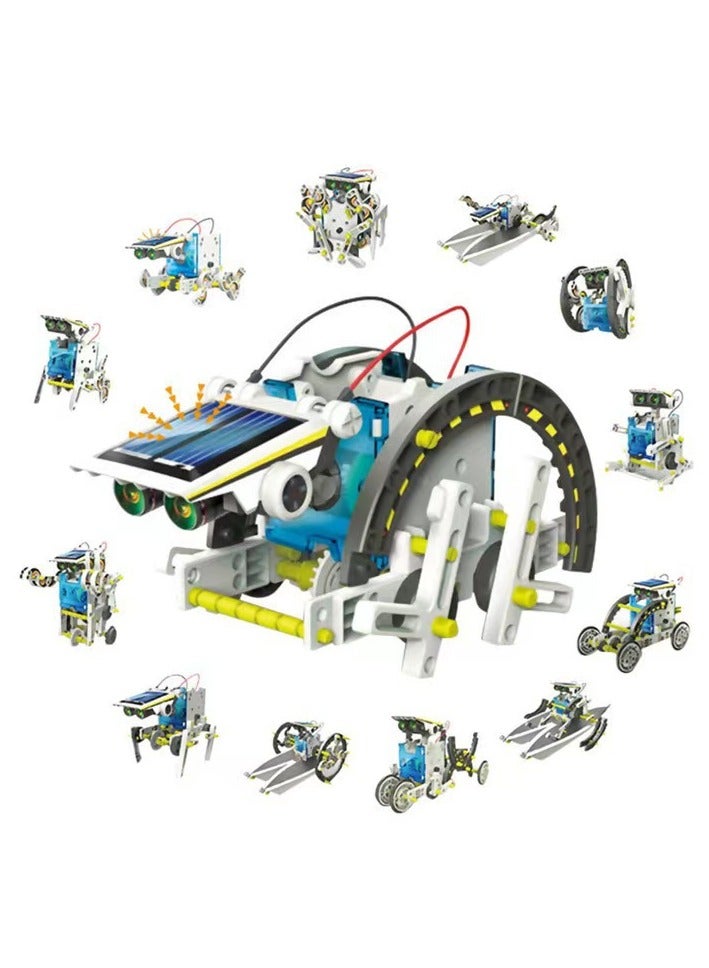 13-in-1 Solar Power Robots Creation Toy Educational Experiment DIY Robotics Kit