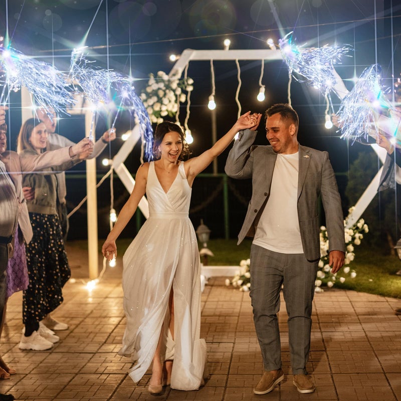 24 led lights rain shine fairy stick wedding party atmosphere cheering props festival party decoration - Image 4