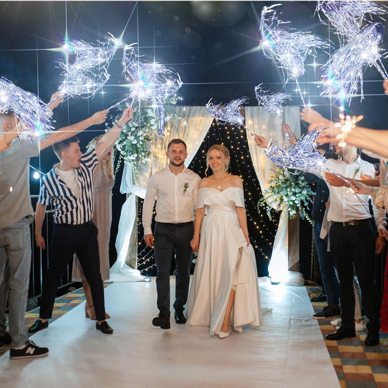 24 led lights rain shine fairy stick wedding party atmosphere cheering props festival party decoration - Image 3