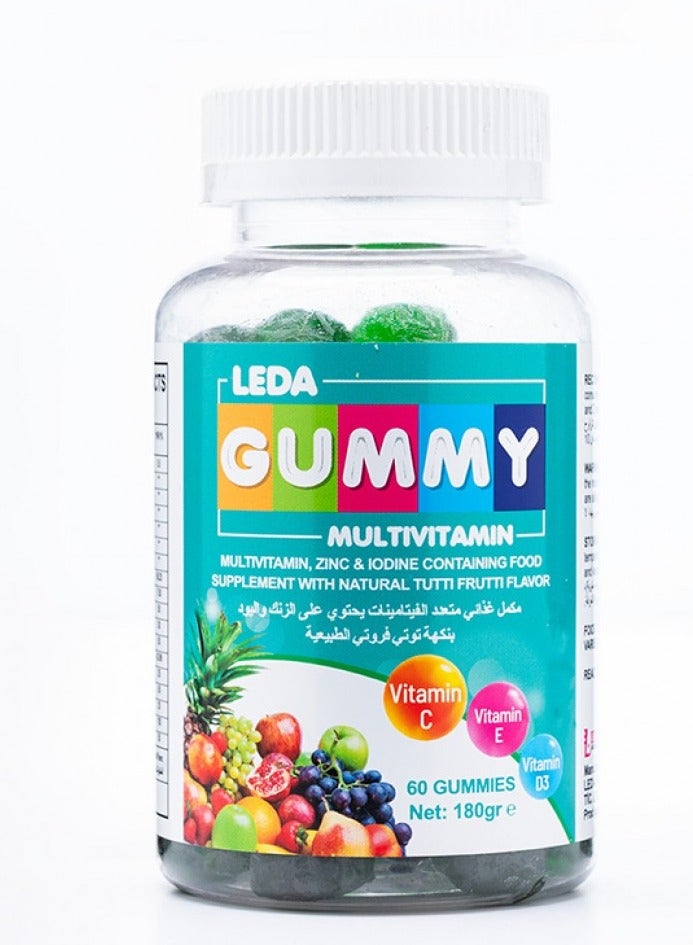 Leda Gummy Multivitamin - 60 Gummies
