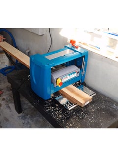 TOTAL Total 1500W Thickness Planer Electric Planer – 220V-240V, Max Cutting Width 318mm, Max Cutting Depth 2.5mm, 9000 RPM Blade Speed – Ideal for Woodworking, Biscuit Jointing, and Laminate Trimming  - Image 5