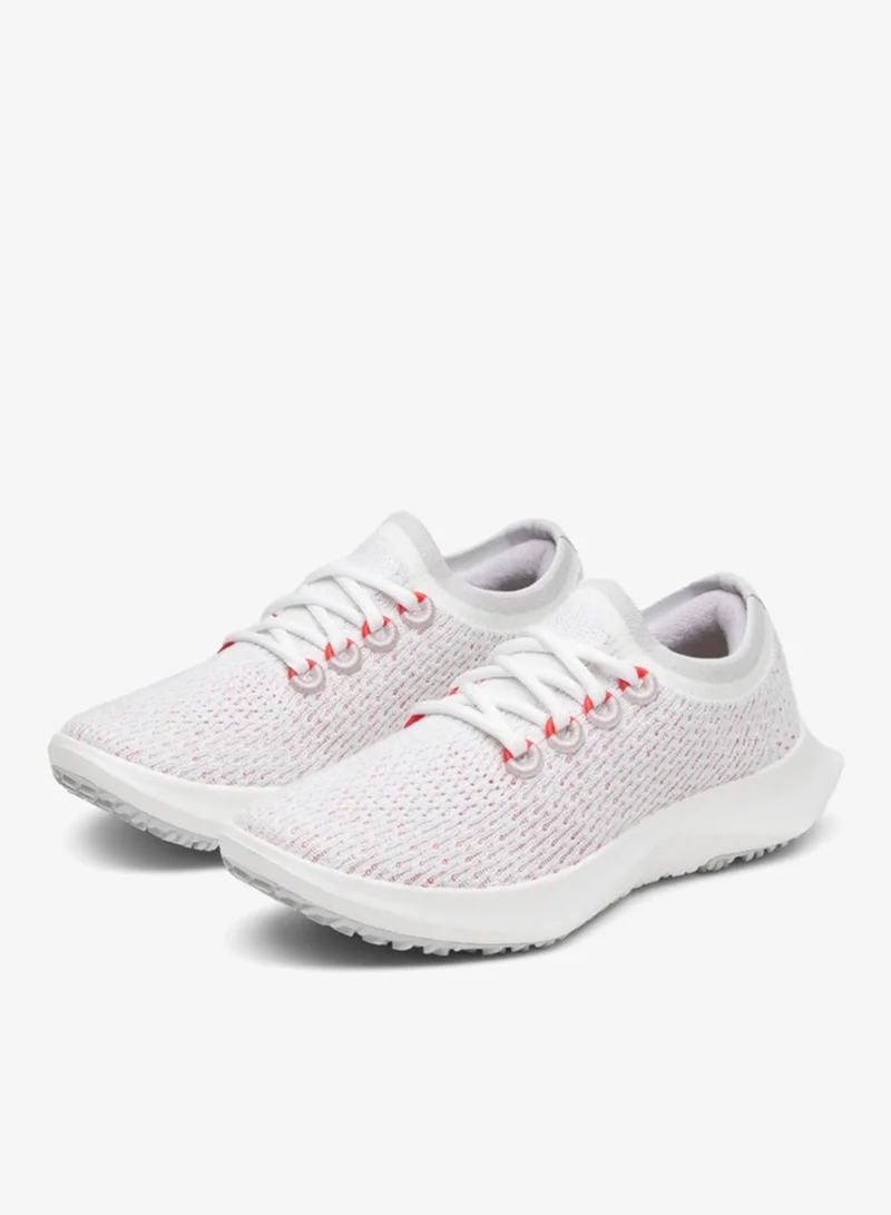 Allbirds  Men's Tree Dasher 2 - Blizzard/Bold Red (Blizzard Sole)  Sneakers for Men | Best Price UAE