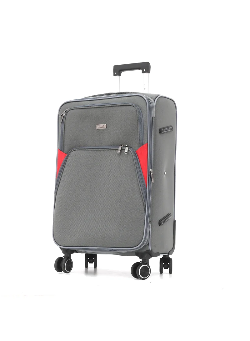 Melife Me Life 4-Piece Softside Luggage Set - Grey