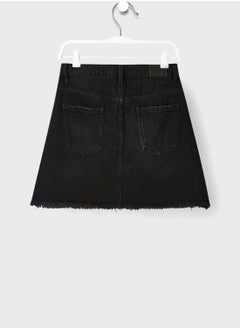 MANGO Youth Studded Denim Skirt  - Image 2