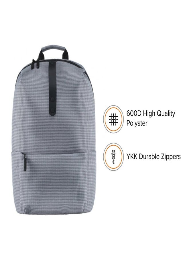 Mega Tree 19L Laptop Backpack for Men & Women, 15.6 Inch, Water Repellent, 600D Polyester, College & Office Bag Cushioned Laptop Compartment, Ergonomic Padded Straps (Black) - Image 3