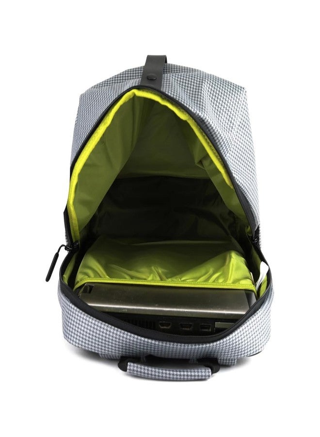 Mega Tree 19L Laptop Backpack for Men & Women, 15.6 Inch, Water Repellent, 600D Polyester, College & Office Bag Cushioned Laptop Compartment, Ergonomic Padded Straps (Black) - Image 4