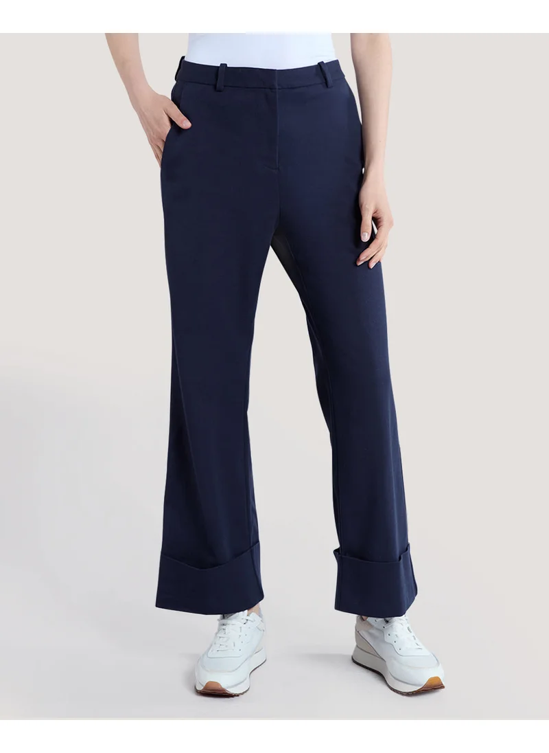 غانت Gant Creased Turn-Up Pants