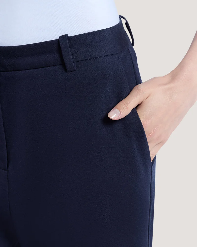 GANT Gant Creased Turn-Up Pants