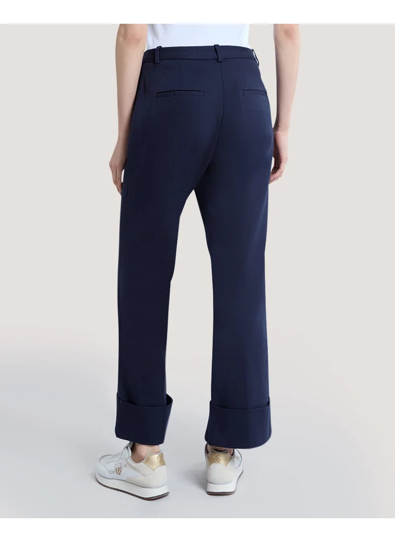 غانت Gant Creased Turn-Up Pants