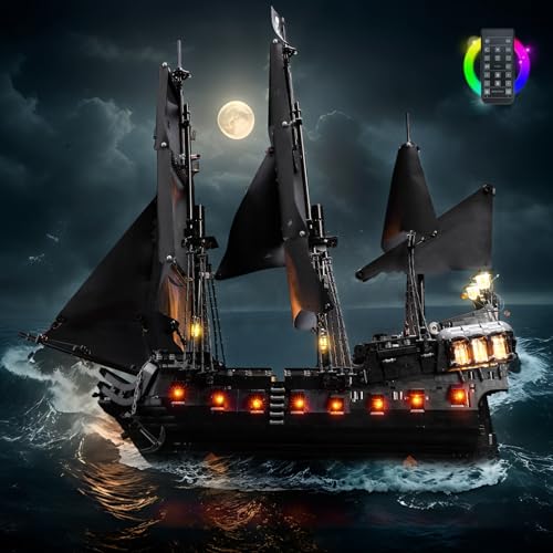 LocoLee Light kit Compatible with Lego Captain Jack Sparrows Pirate Ship No Model Only Light LED Lighting Accessories Compatible with Lego Black Pearl Icons 10365 Customized Lighted cannon model - Image 5