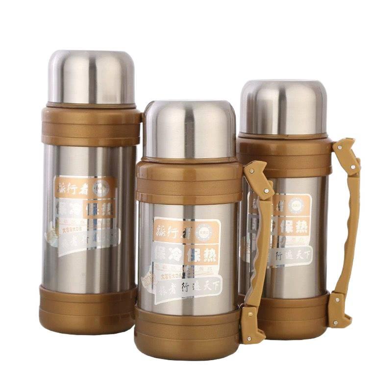 2 L Stainless Steel Coffee Mug with Cup Holder Friendly - Image 2