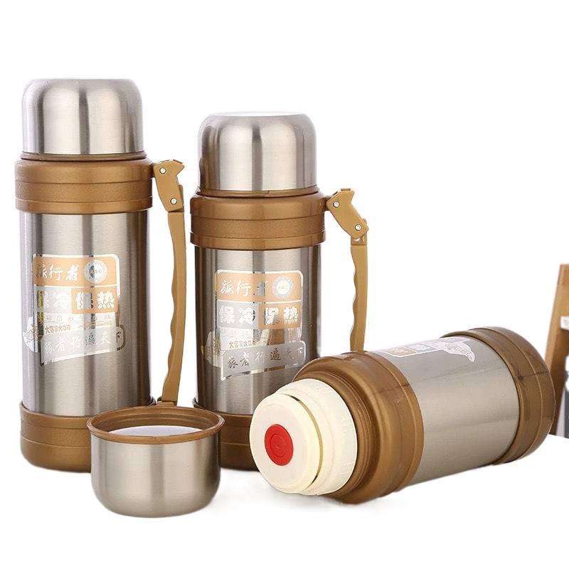 2 L Stainless Steel Coffee Mug with Cup Holder Friendly - Image 5