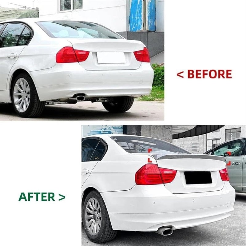 Vuzmode Carbon Look Rear Spoiler for 3 Series E90 - Image 5