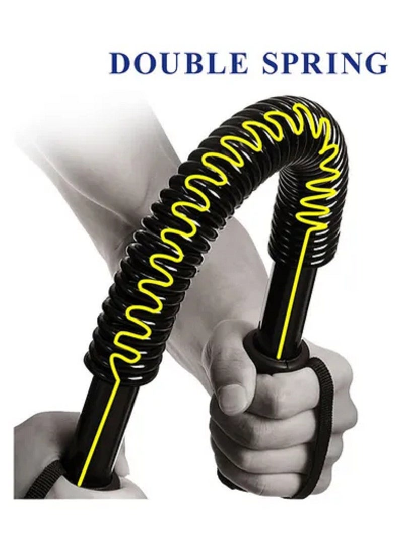 Generic تمرين الذراعين والصدر باستخدام قضيب الزنبرك الملتوي  - Image 2