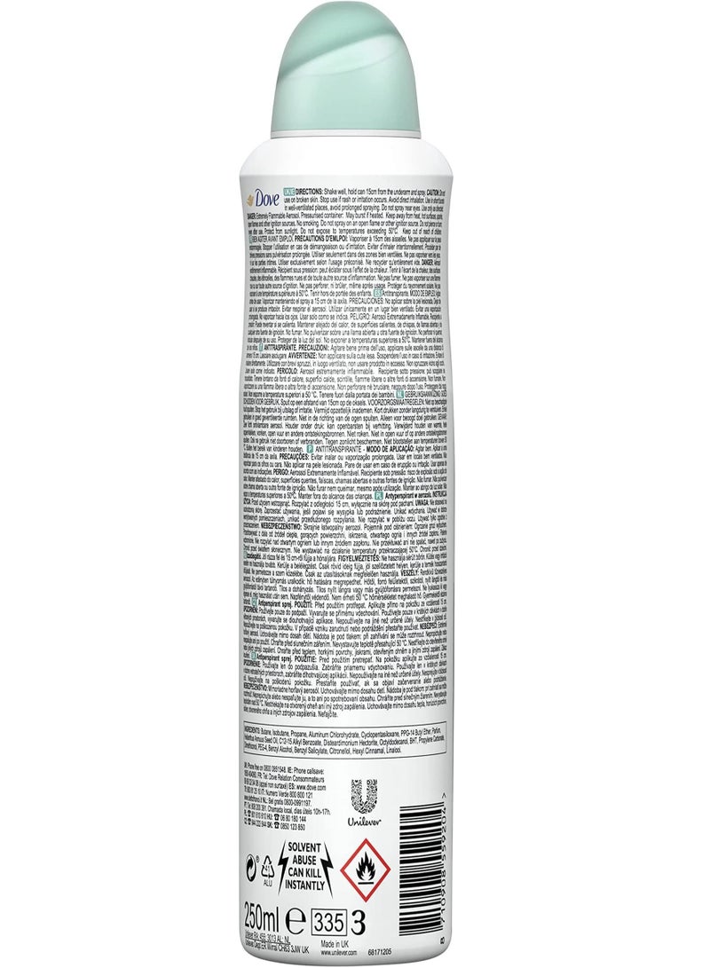 Dove Dove go fresh Aloe vera and Pear antiperspirant 250mlx6 - Image 3