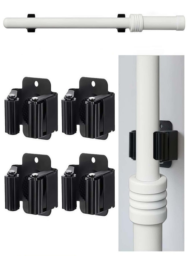 FLURSAILE Adjustable Glow Sword Wall Mount Vertical Display Stand Horizontal Cosplay Prop Holder for Saber (4pcs Standard Size) - Image 1