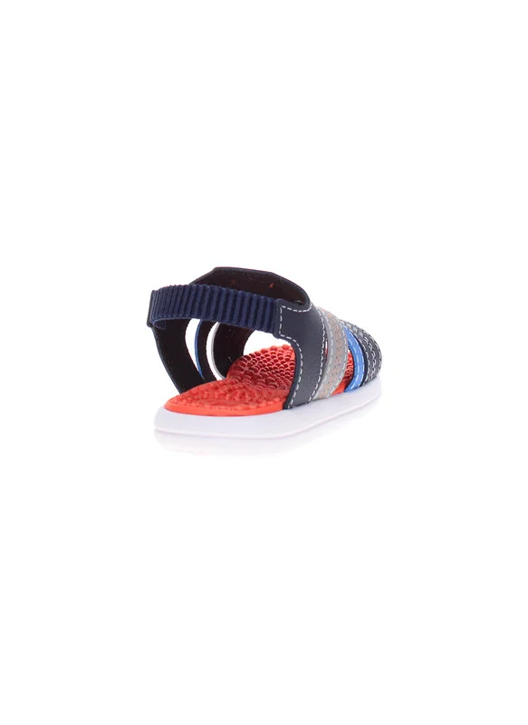 موليكينهو Molekinho Infant Boys Sandals With Back Strap Navy | Made In Brazil