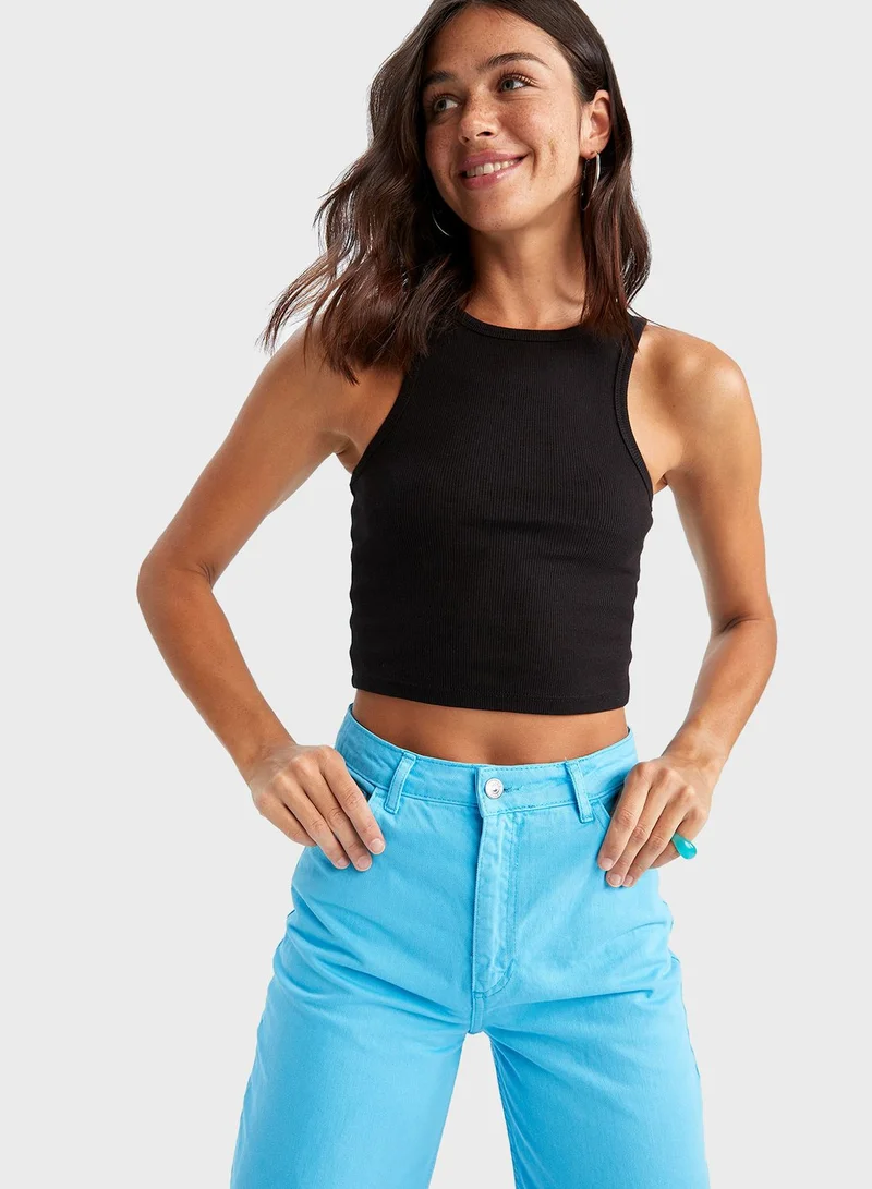 DeFacto Woman Fitted Knitted Tank Top