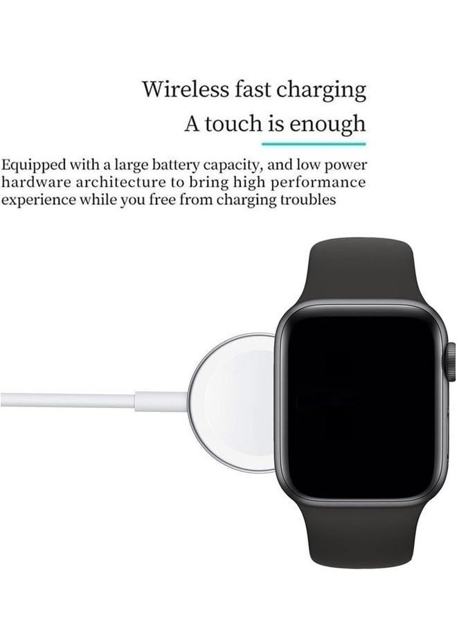 Generic - Gold Ultra 4G Smart Watch – 2.2 Inch HD Display, SIM Capability, and Three Interchangeable Straps for Men - Image 1