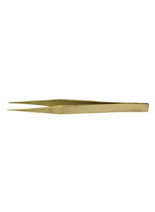 DIY Crafts DIY Crafts Pack of 2x Pcs, Brass Tweezer, Anti Magnetic Brass Tweezers Watchmakers Repair Tool Twee(Pack of 2x Pcs, Brass Tweezer)  - Image 2