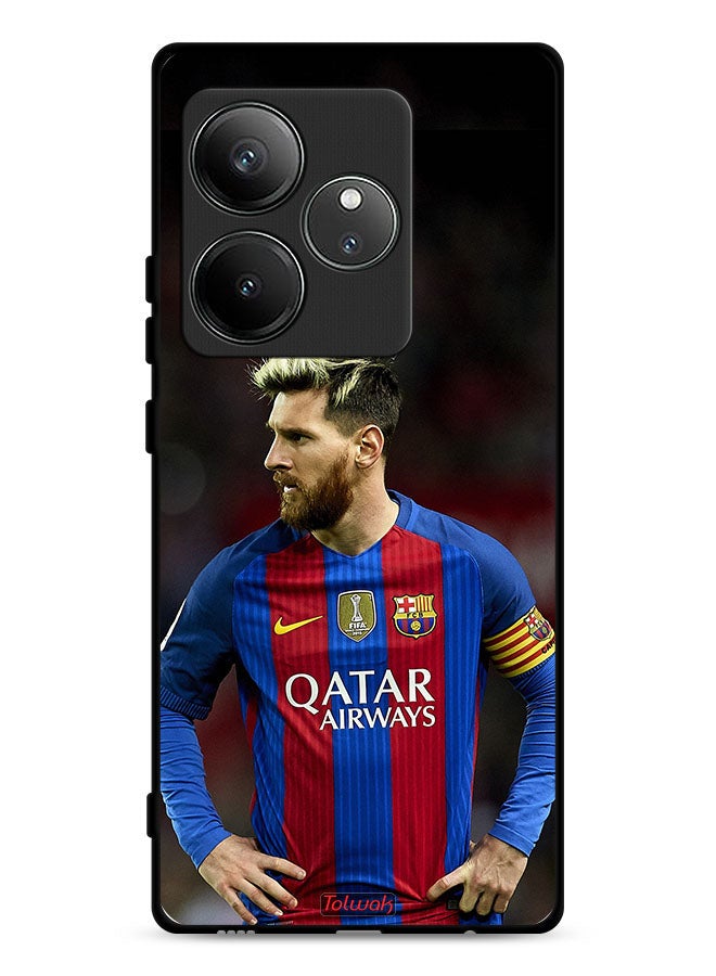 Tolwak Realme GT Neo6 5G Protective Case Cover Messi Barcelona - Image 1