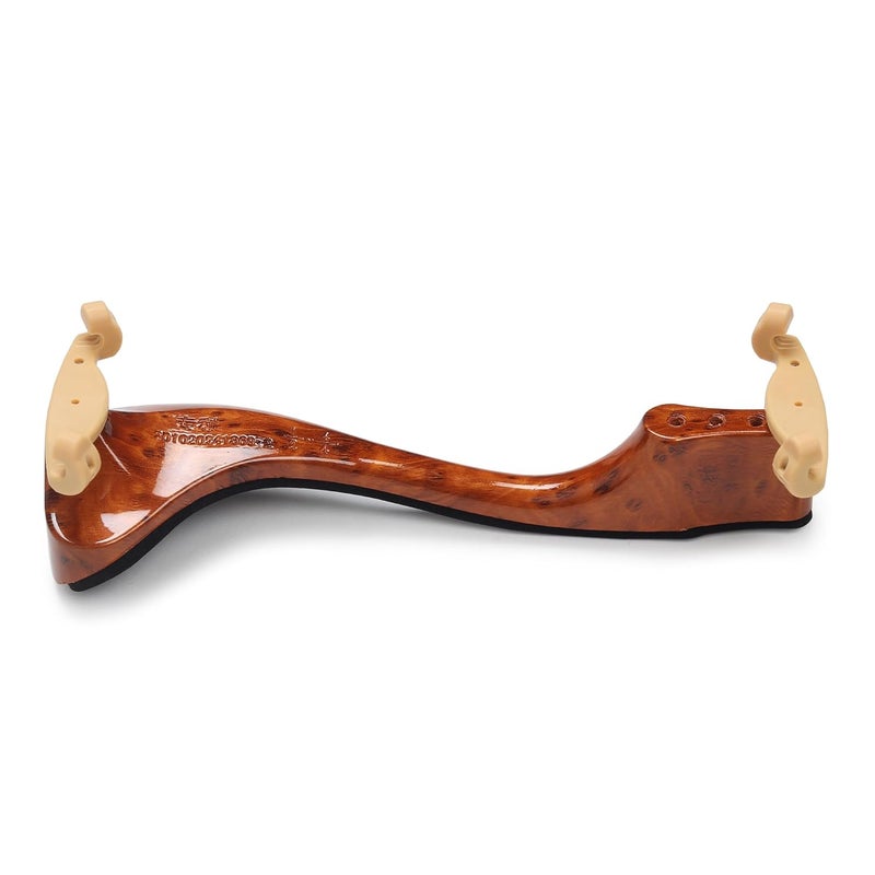 PERLMAN Deluxe Ergonomic Violin Shoulder Rest in Polished Maple Wood - 4/4 Size - Image 3
