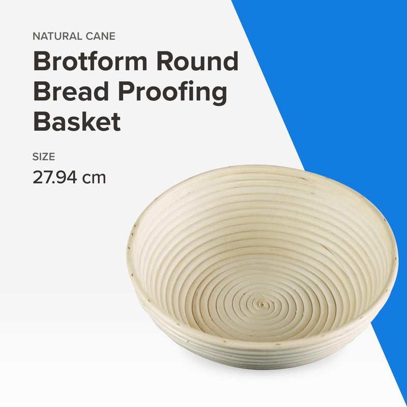 فريلنغ سلة التدقيق الدائرية من Frieling، خبز Brotform Rising Banneton وسلة التقديم، 11 بوصة - Image 2