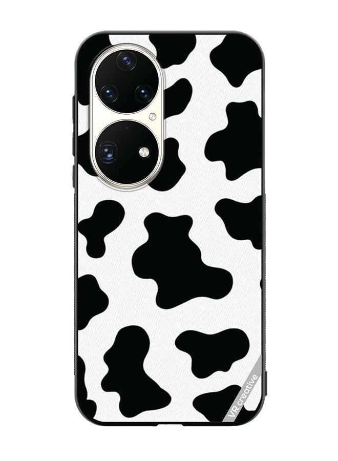 VR CREATIVE Protective Case Cover For Huawei P50 Pro Cow Print Design Multicolour - Image 1