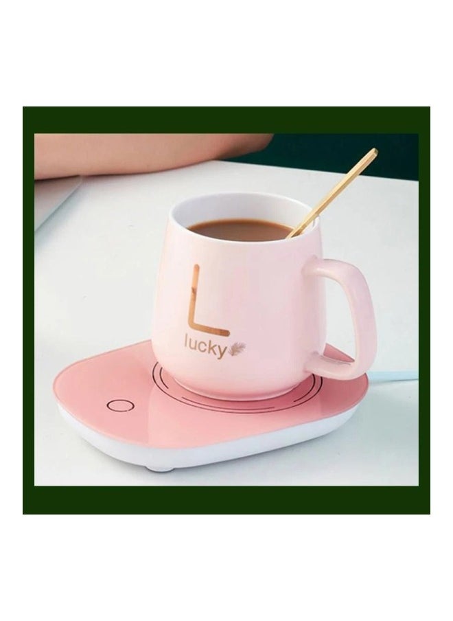 Generic - Constant Temperature Cup Coffee Mug With USB Electric Heated Coaster for Office - Image 1