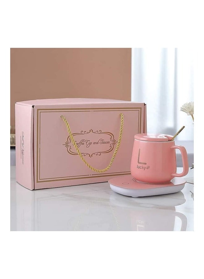 Generic - Constant Temperature Cup Coffee Mug With USB Electric Heated Coaster for Office - Image 1