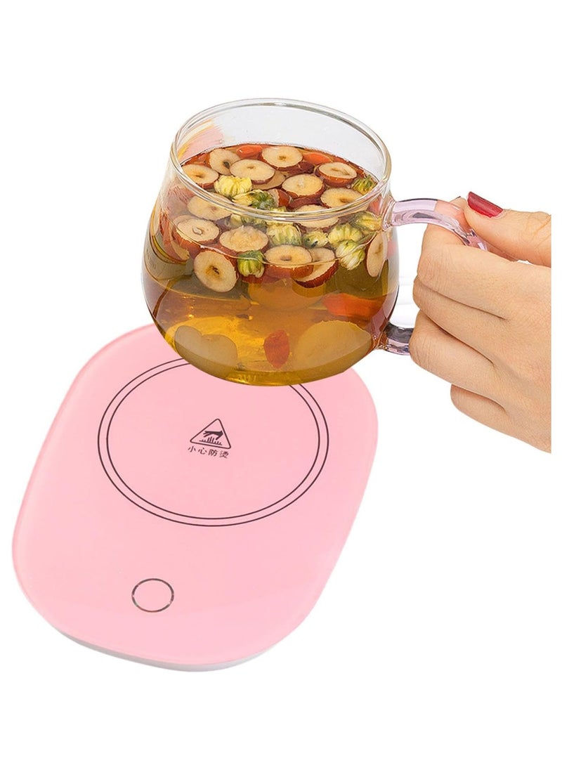 Generic - Constant Temperature Cup Coffee Mug With USB Electric Heated Coaster for Office - Image 1