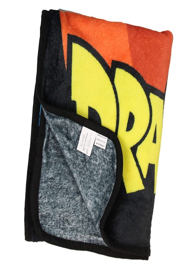 Dragon Ball Z Dragon Ball Super Goku Saiyan Blue God Soft and Plush Fleece Throw Blanket - Image 2