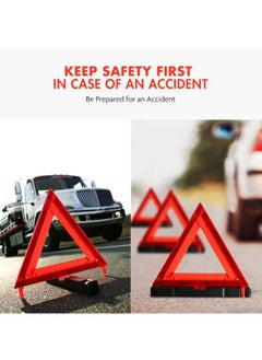 LP Car Warning Reflective Triangle With Case  - Image 3