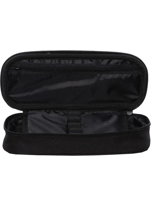 KAUKKO Pencil Bag with Special Compartment Black K2362