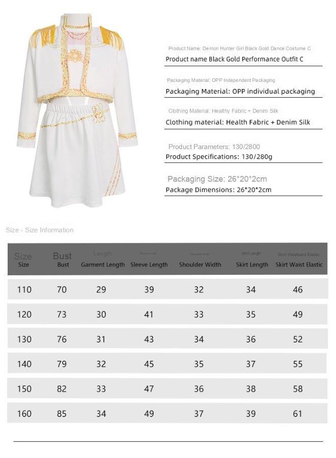 Kpop Cosplay Costume Rumi Zoey Mira Cosplay Girls Style Stage Performance Clothes Halloween - Image 2