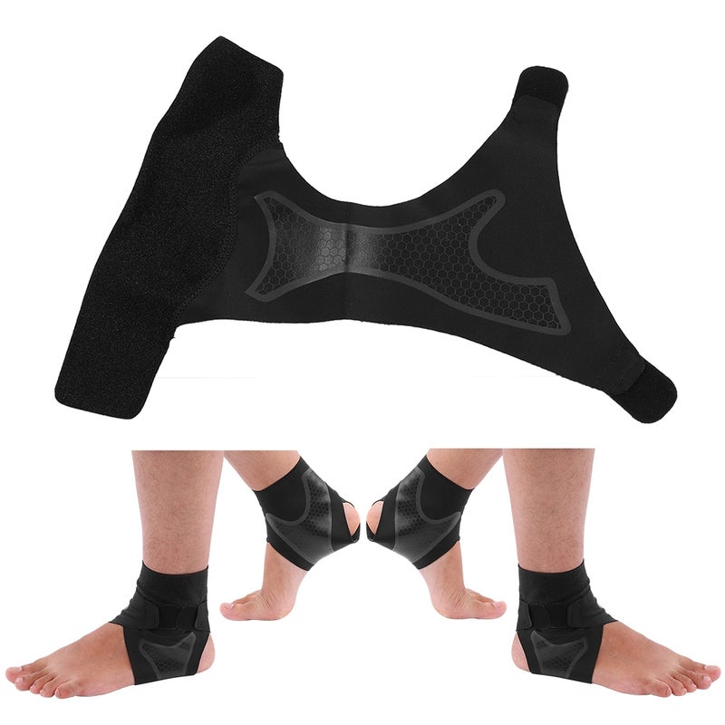 Ankle Support Brace Breathable Stabilizer Strap for Sports Fitness Riding(S 1 Pair) - Image 1