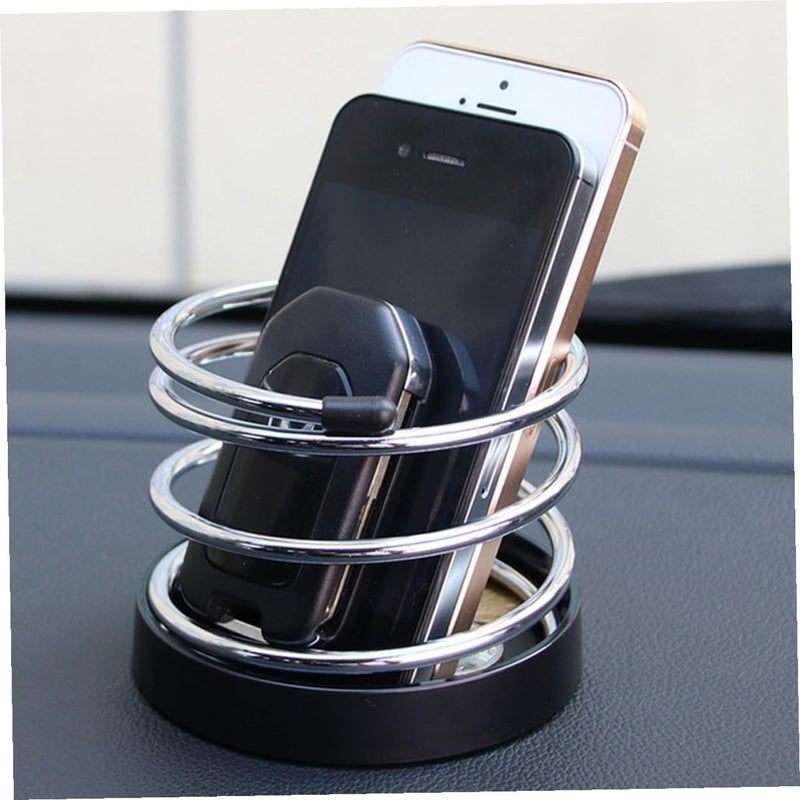 Generic Spring Cup Holder for Cars and Trucks and Easy to Clean Drink Bottle Holder Fits Air Vents Dashboards Random Design - Image 3