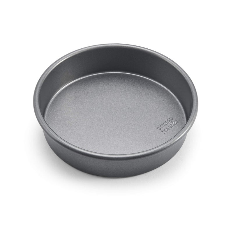 Chicago Metallic 59628 8-Inch Commercial II Non-Stick Round Cake Pan. Make traditional round cakes, layer cakes, , or savory dishes like macaroni and cheese, and more, - Image 1