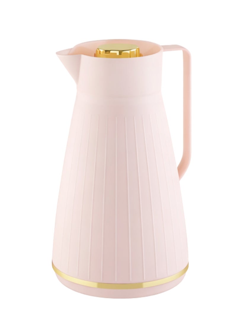 Ayda إبريق قهوة وشاي معزول بالفراغ كوفيتو 1 لتر - وردي