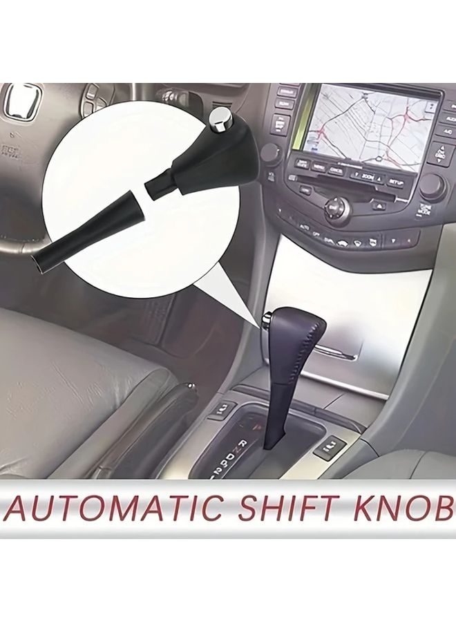 Black Automatic Gear Shift Shifter Knob Compatible With 2003 2006 Honda Accord - Image 2