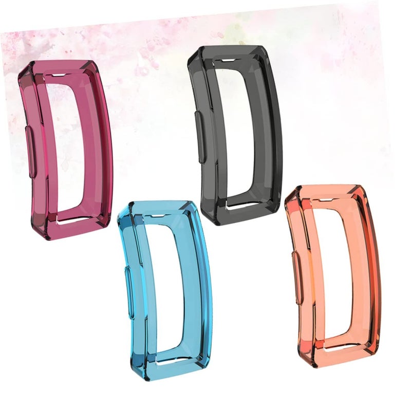 4pcs TPU Watch Shell Protective Case For Inspire Hr Assorted Color - Image 4